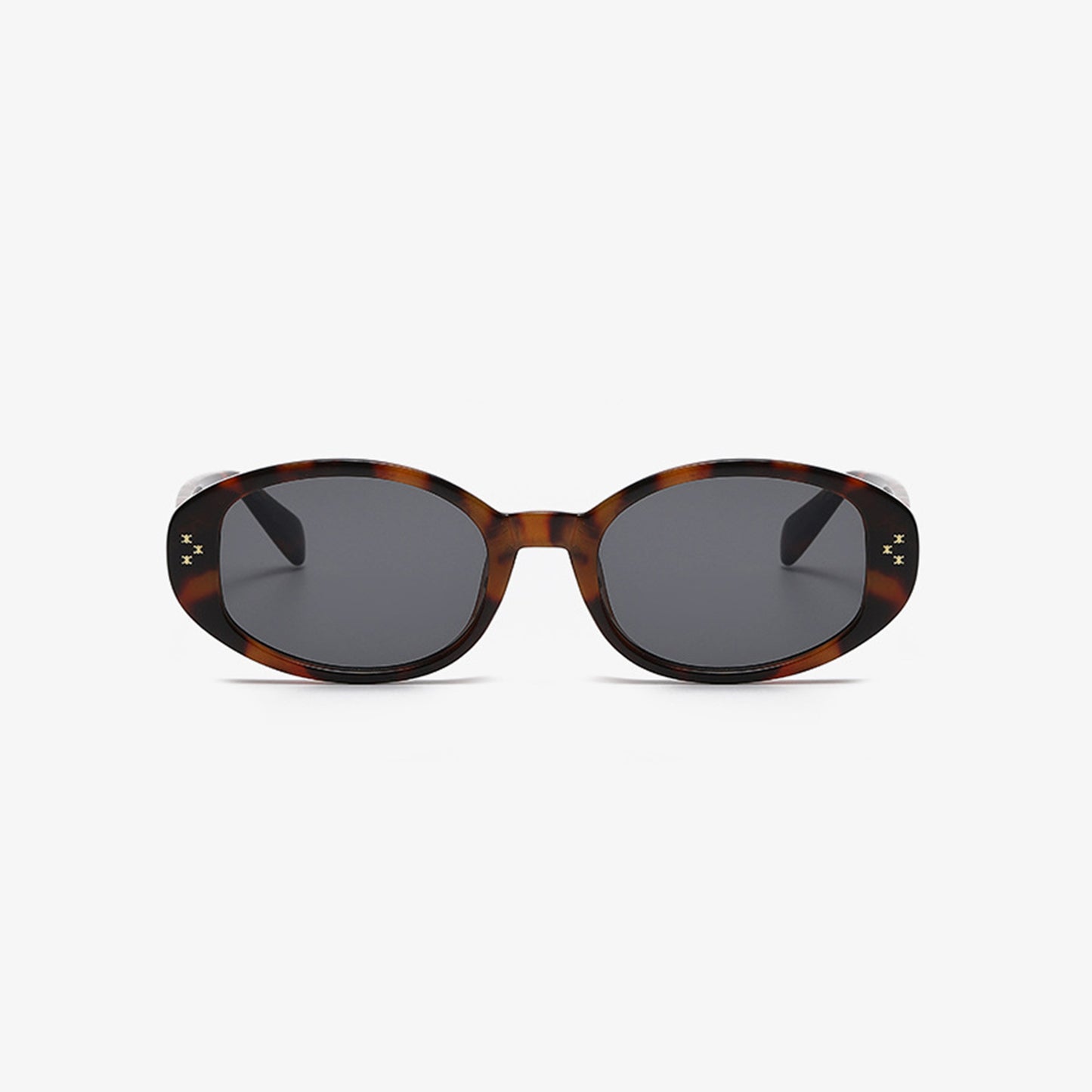 Famous Oval Frame Sunglasses